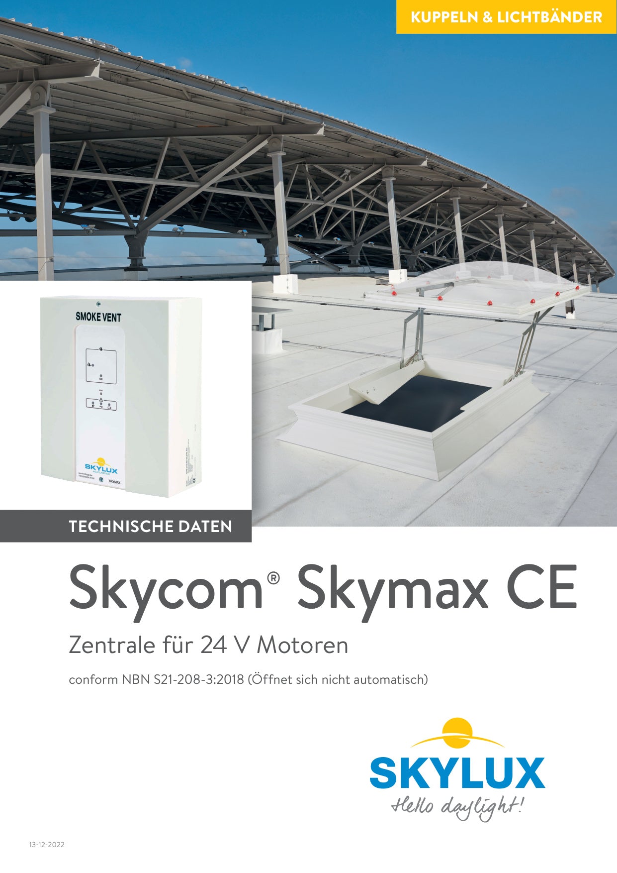 Dossier technique des unités de contrôle Skycom - Skylux