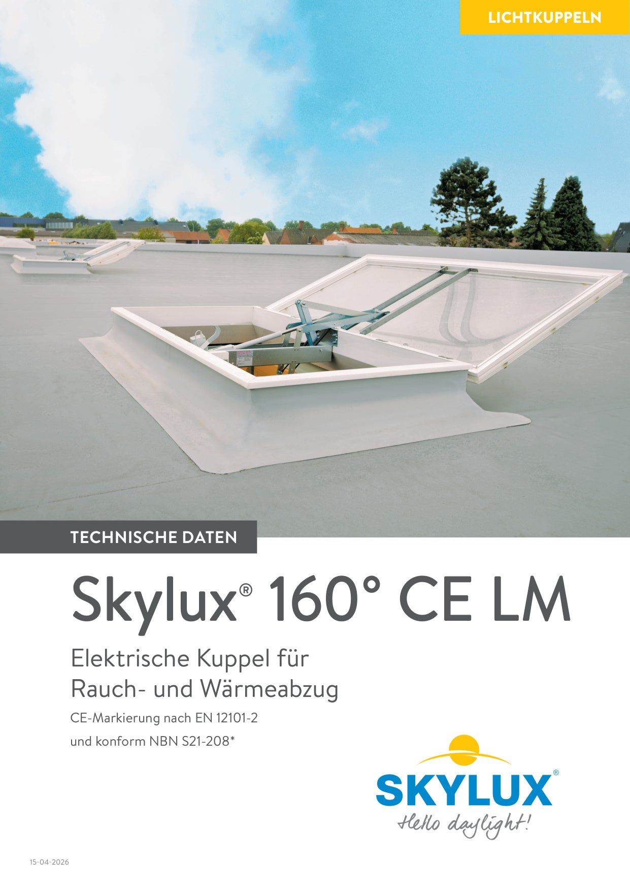 Dossier technique Évacuation de fumée et chaleur - Skylux