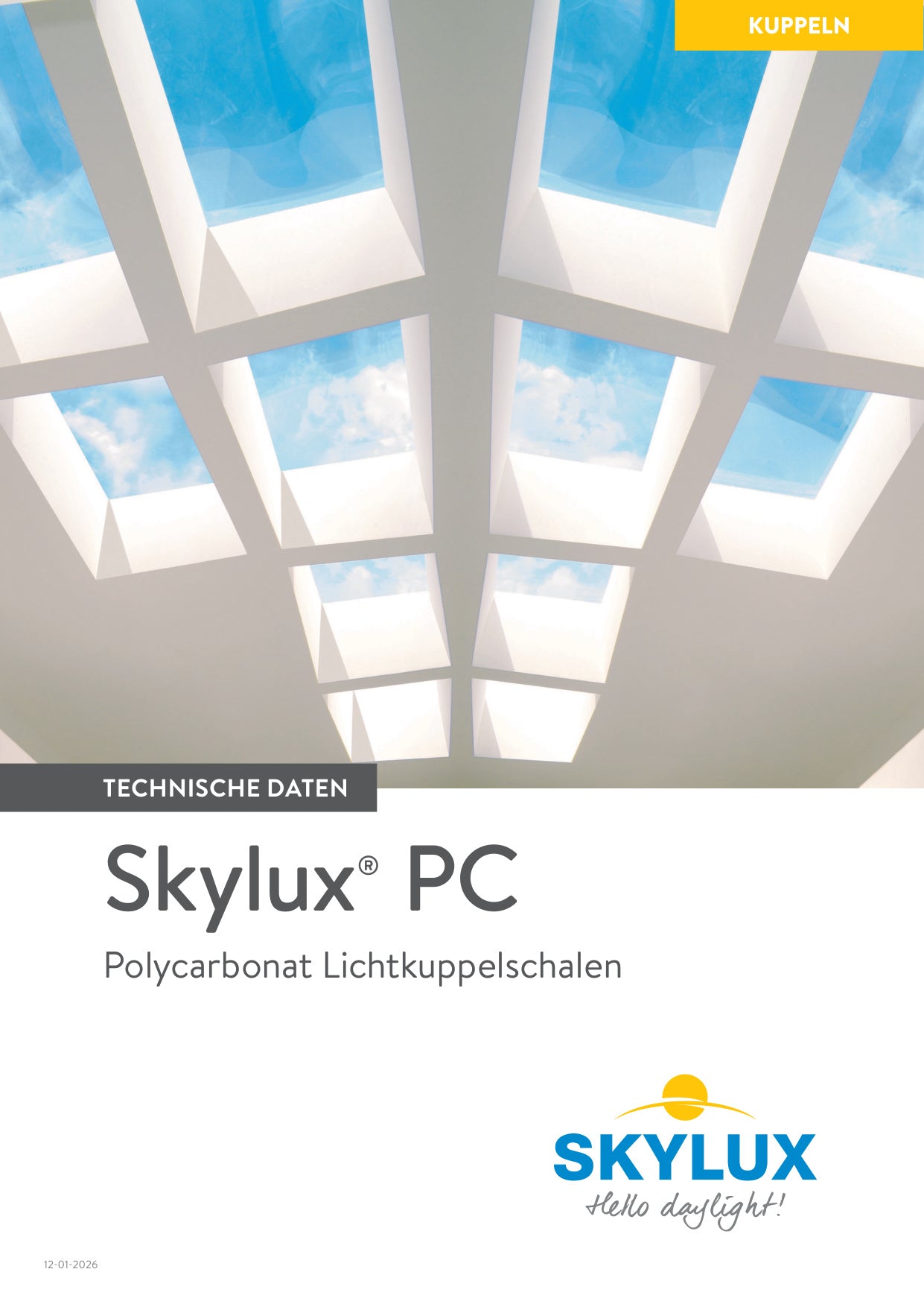Dossier technique coupole - Skylux