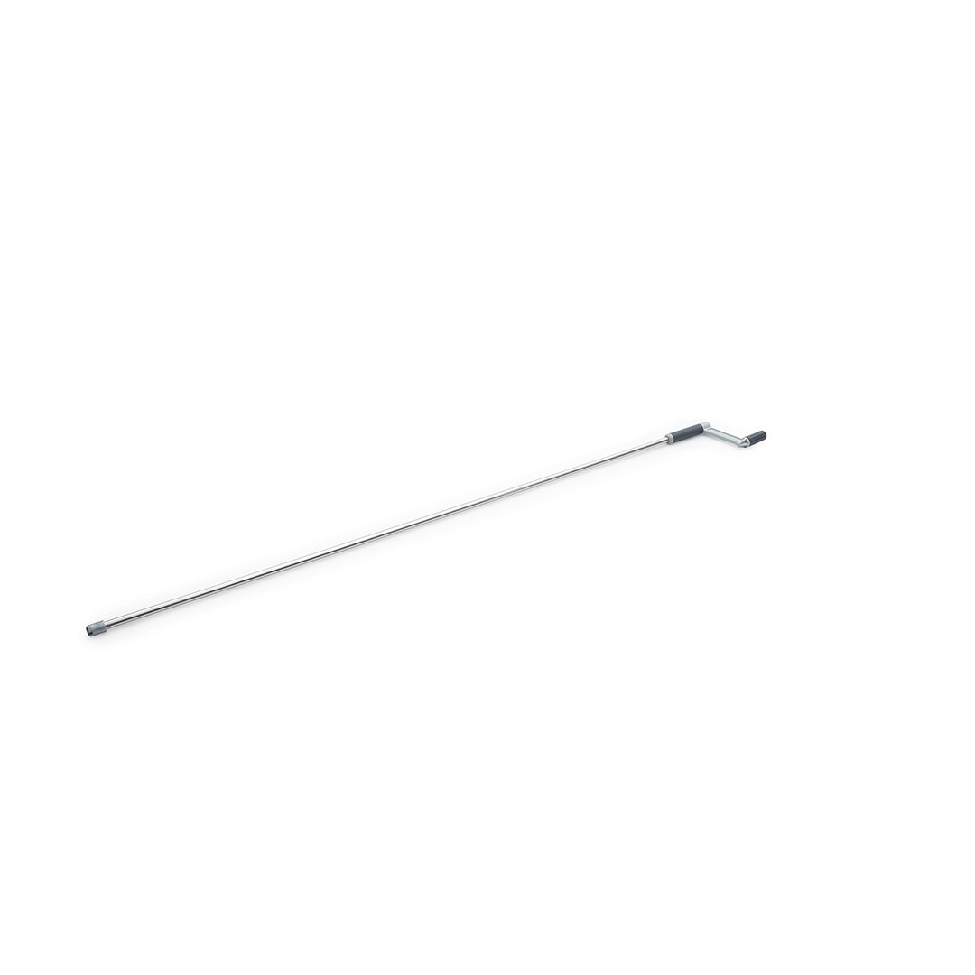 Winding rod for manually openable skylight – Skylux