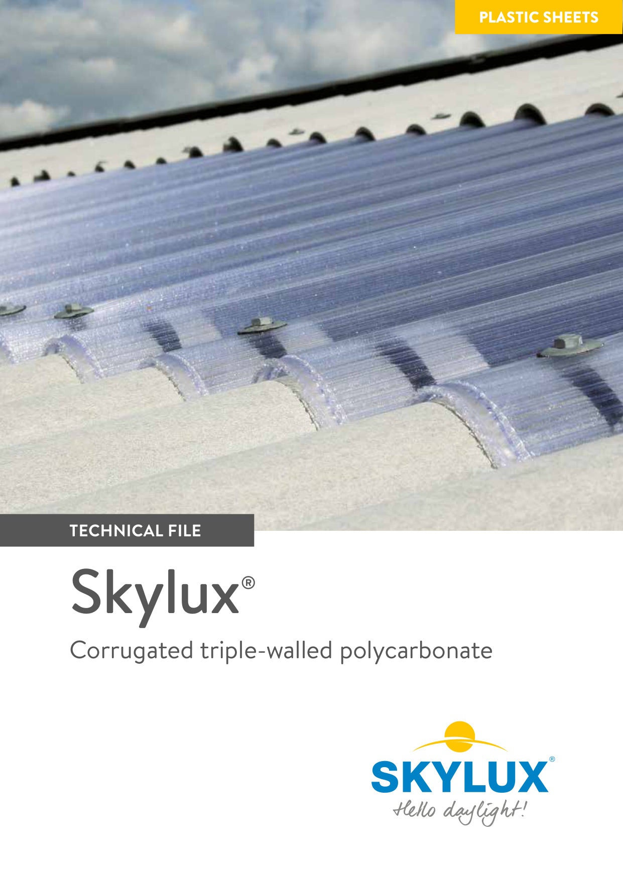 Dossier technique plaques synthétiques - Skylux