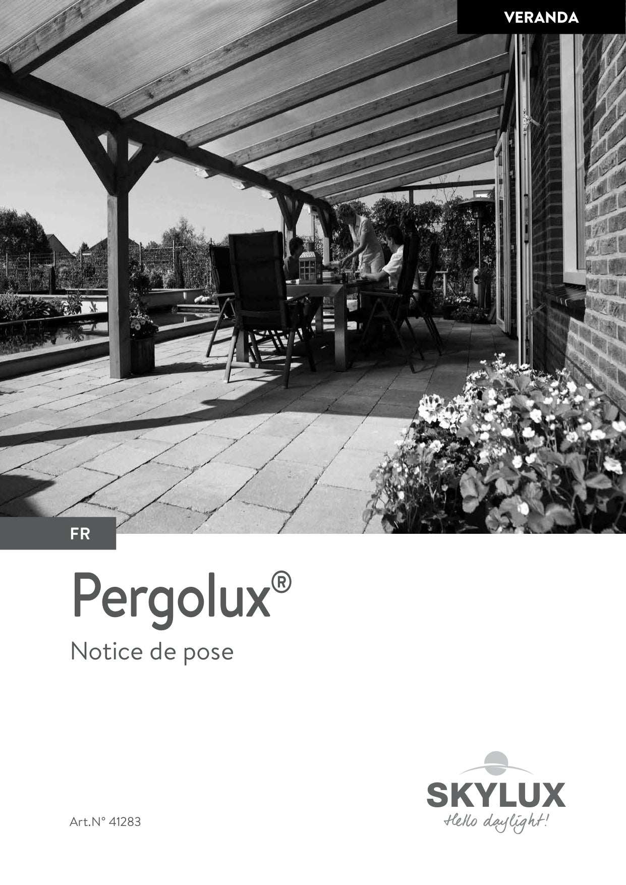 Montagehandleiding Pergolux - Skylux