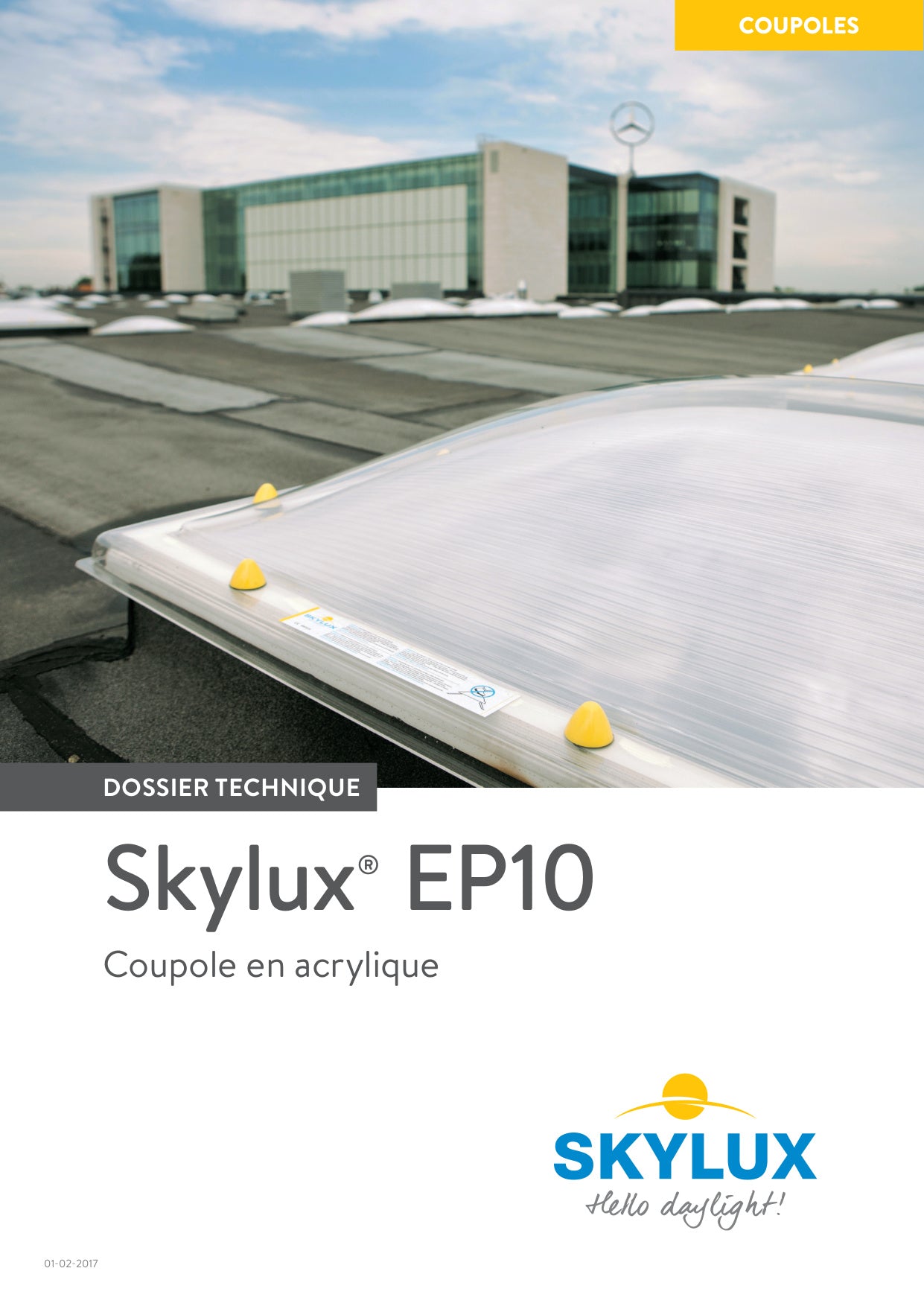 Dossier technique coupole - Skylux