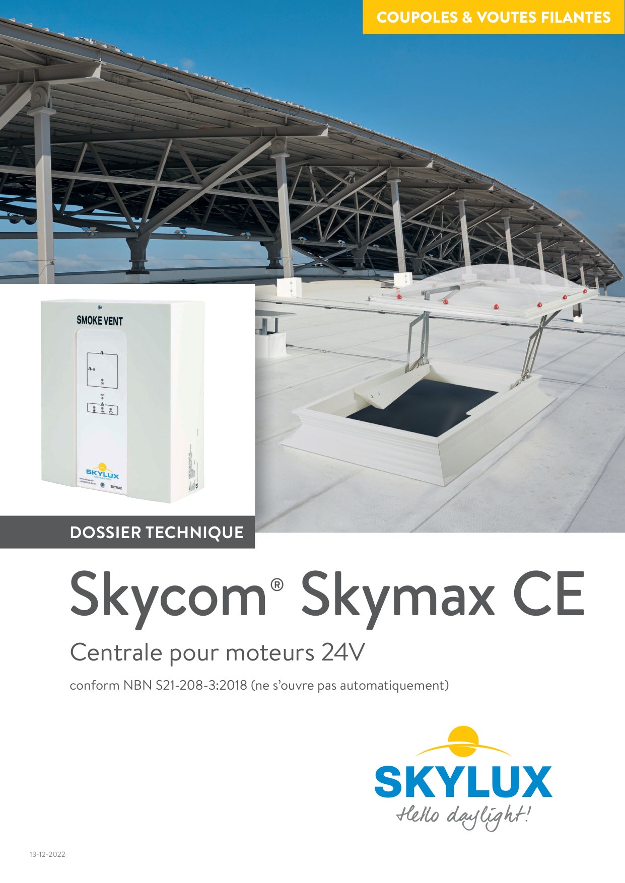 Dossier technique des unités de contrôle Skycom - Skylux