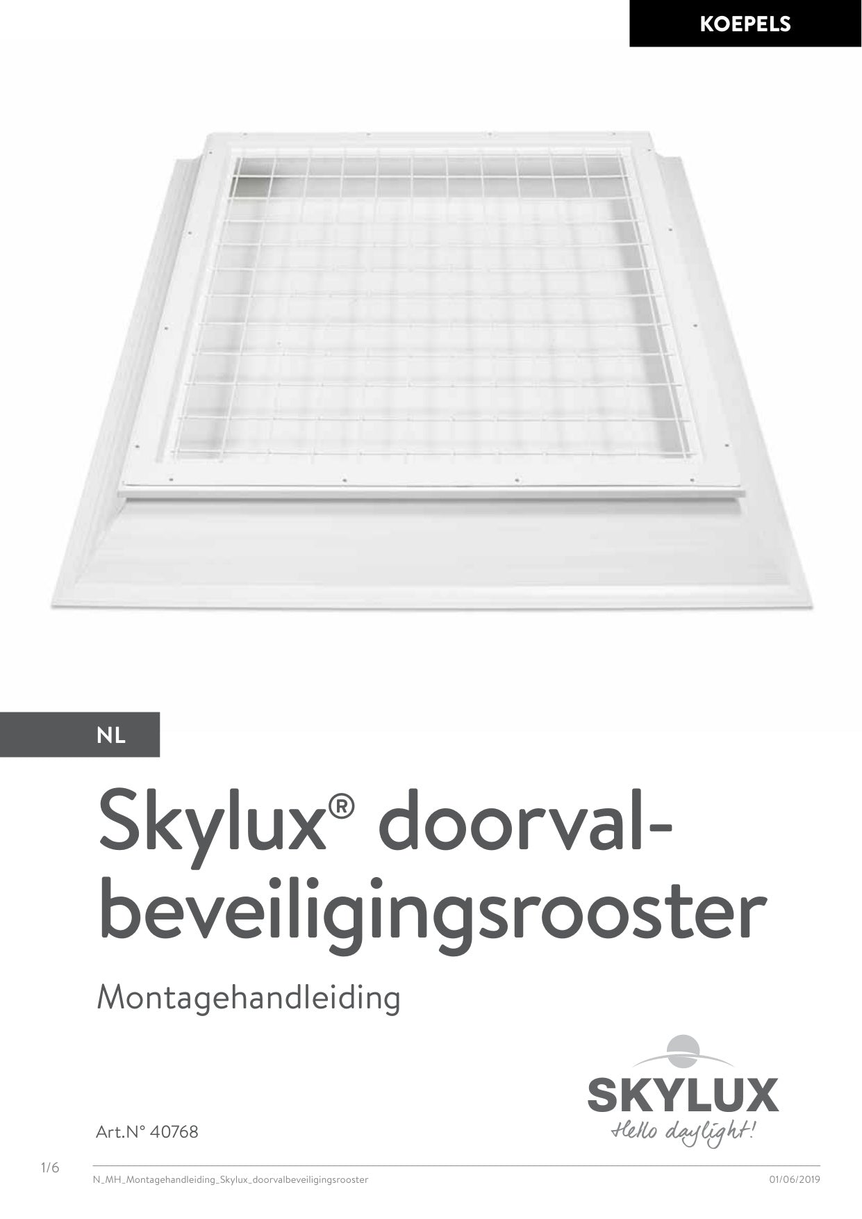 Notice de pose Accessoires & Accessoires - Skylux