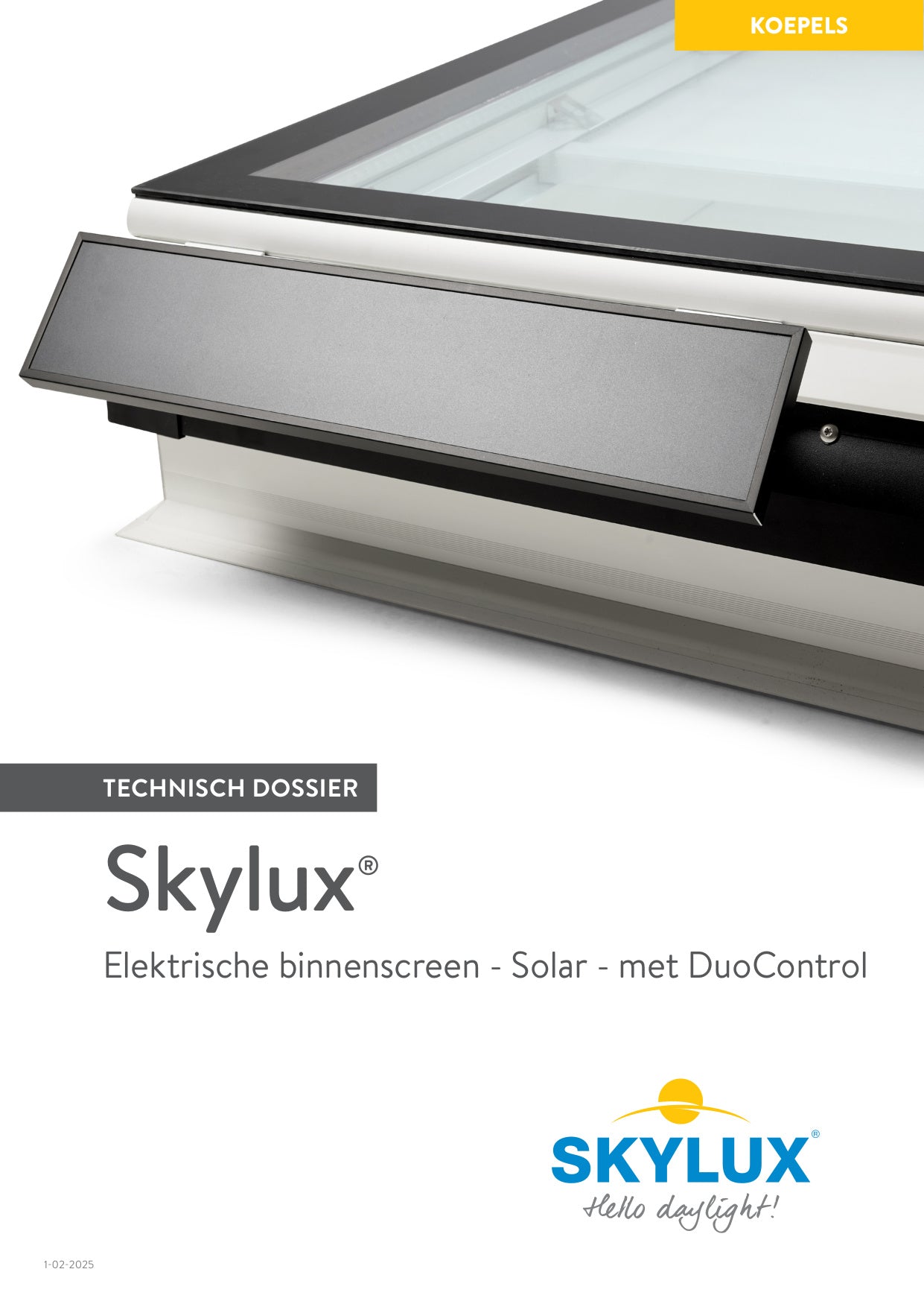 Technische Daten Elektrischer Innensonnenschutz Solar 