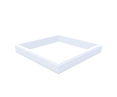 PVC-Opstand 130x130 cm - Skylux