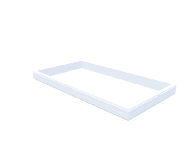PVC-Opstand 130x250 cm - Skylux