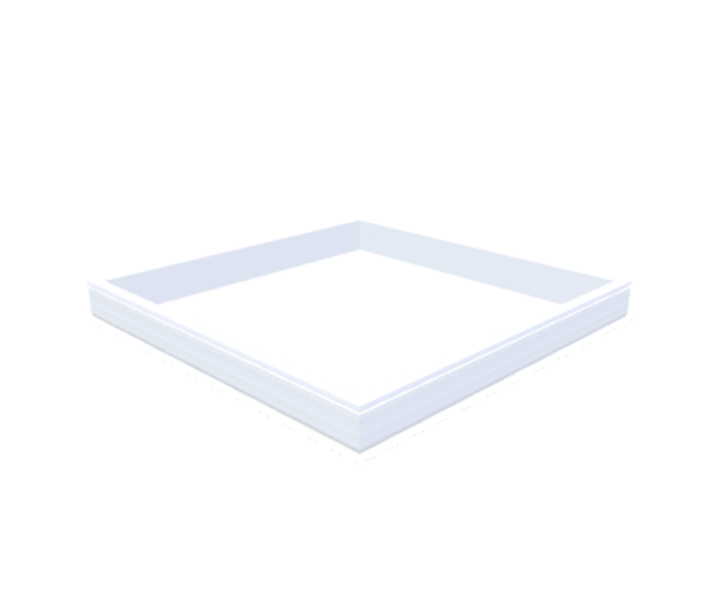 PVC-Opstand 180x180 cm - Skylux