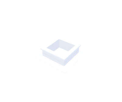 PVC-Opstand 30x30 cm - Skylux