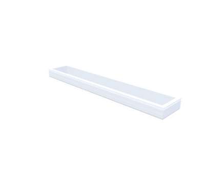 PVC-Opstand 40x280 cm - Skylux