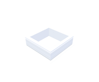PVC-Opstand 50x50 cm - Skylux