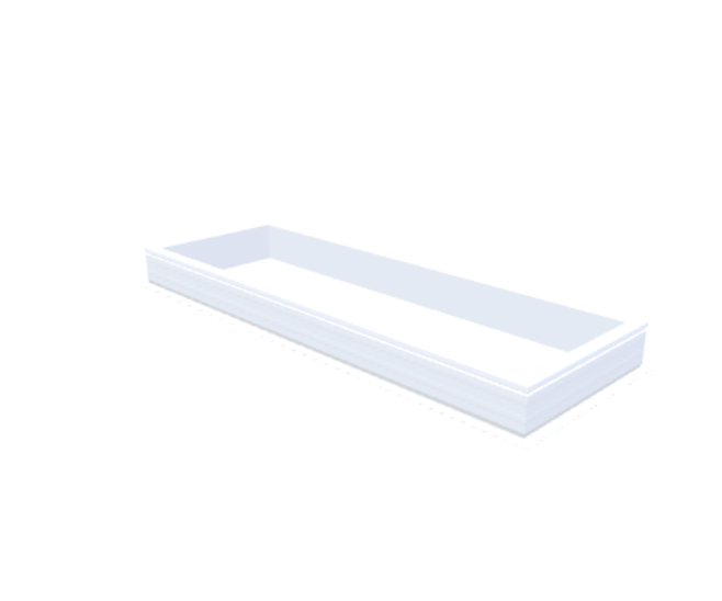 PVC-Opstand 70x220 cm - Skylux