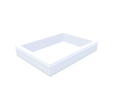 PVC-Opstand 75x105 cm - Skylux