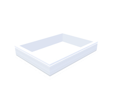 PVC-Opstand 80x110 cm - Skylux