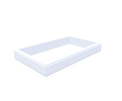 PVC-Opstand 80x140 cm - Skylux