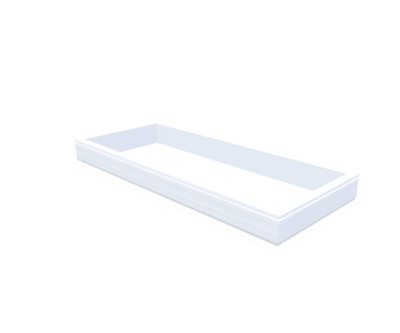 PVC-Opstand 80x200 cm - Skylux