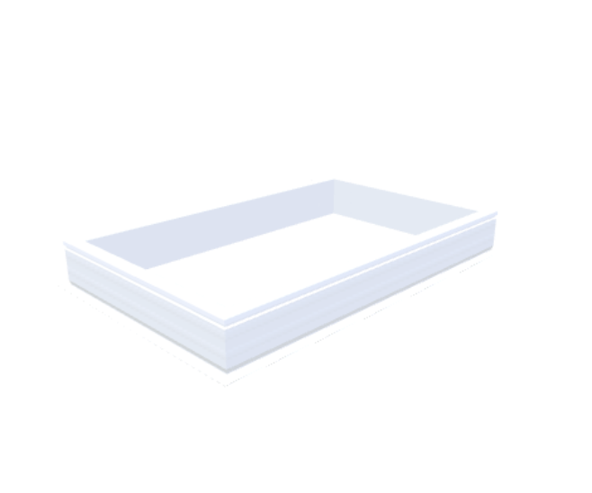 PVC-Opstand 90x150 cm - Skylux