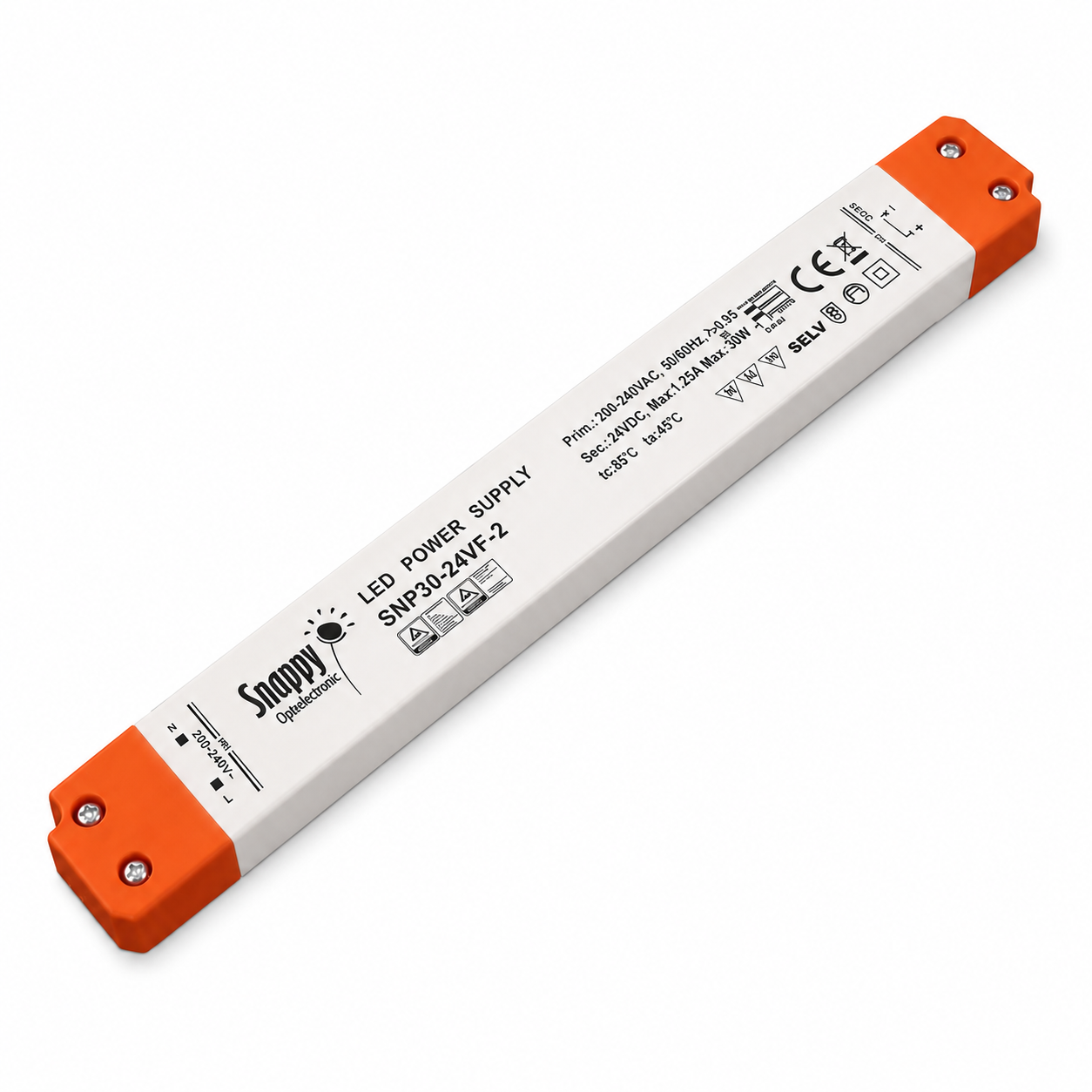 SLIM LED-Transformator 24V/30W 