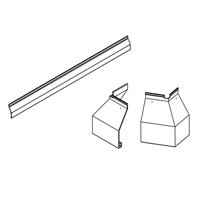 Set met alu-solin en hoekstukken