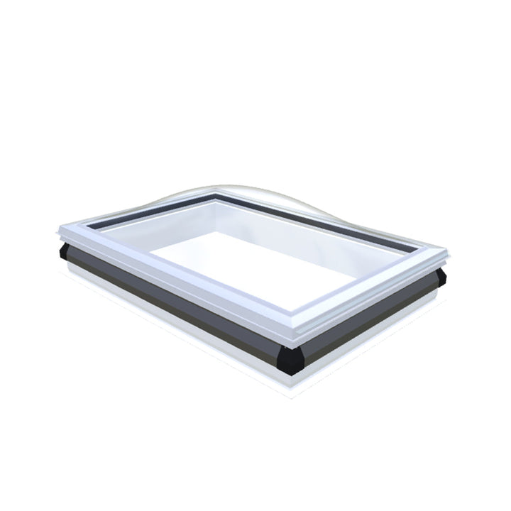 Skylux iDome raam - vaste uitvoering helder 1000 x 1300 mm