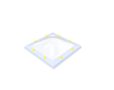 Coupole Skylux 55x55 cm