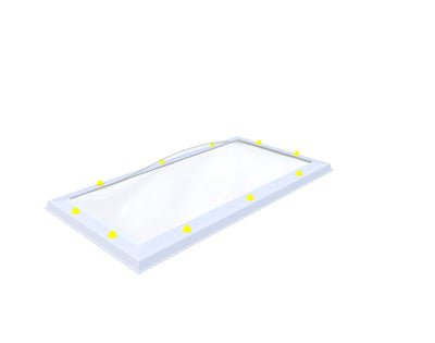 Skylux lichtkoepel 60x130 cm