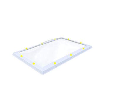 Skylux lichtkoepel 75x125 cm