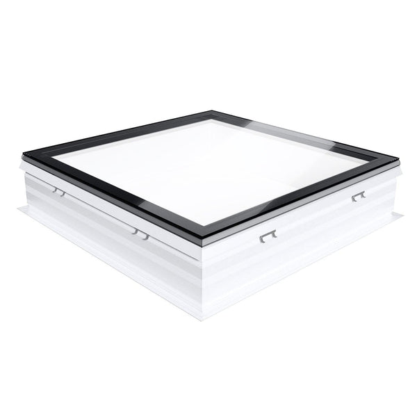 Skylux platdakraam iWindow2 - vaste uitvoering opaal 1050 x 1050 mm