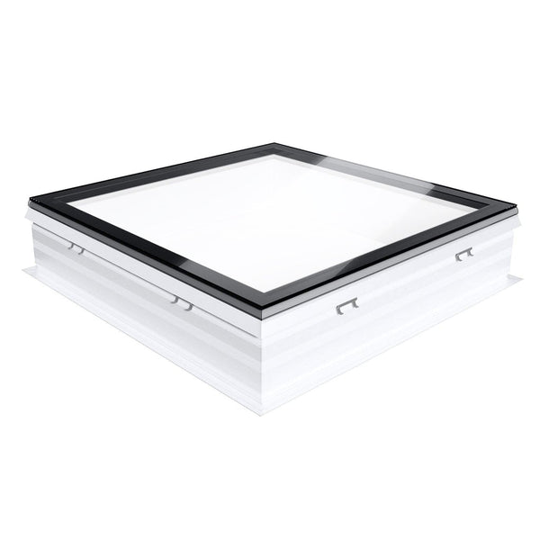 Skylux platdakvenster iWindow2 - vaste uitvoering opaal 1000 x 1000 mm
