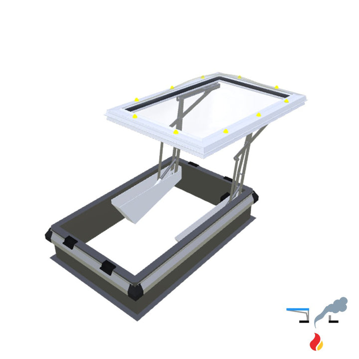 Skymax CE met metaalopstand 30 cm met iDome 0600 x 0900 mm