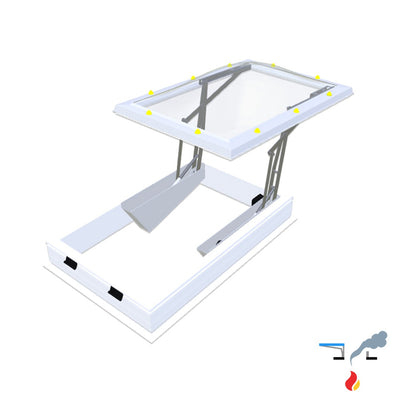 Skymax CE met pvc-opstand 20/00 EP 0900 x 1200 mm