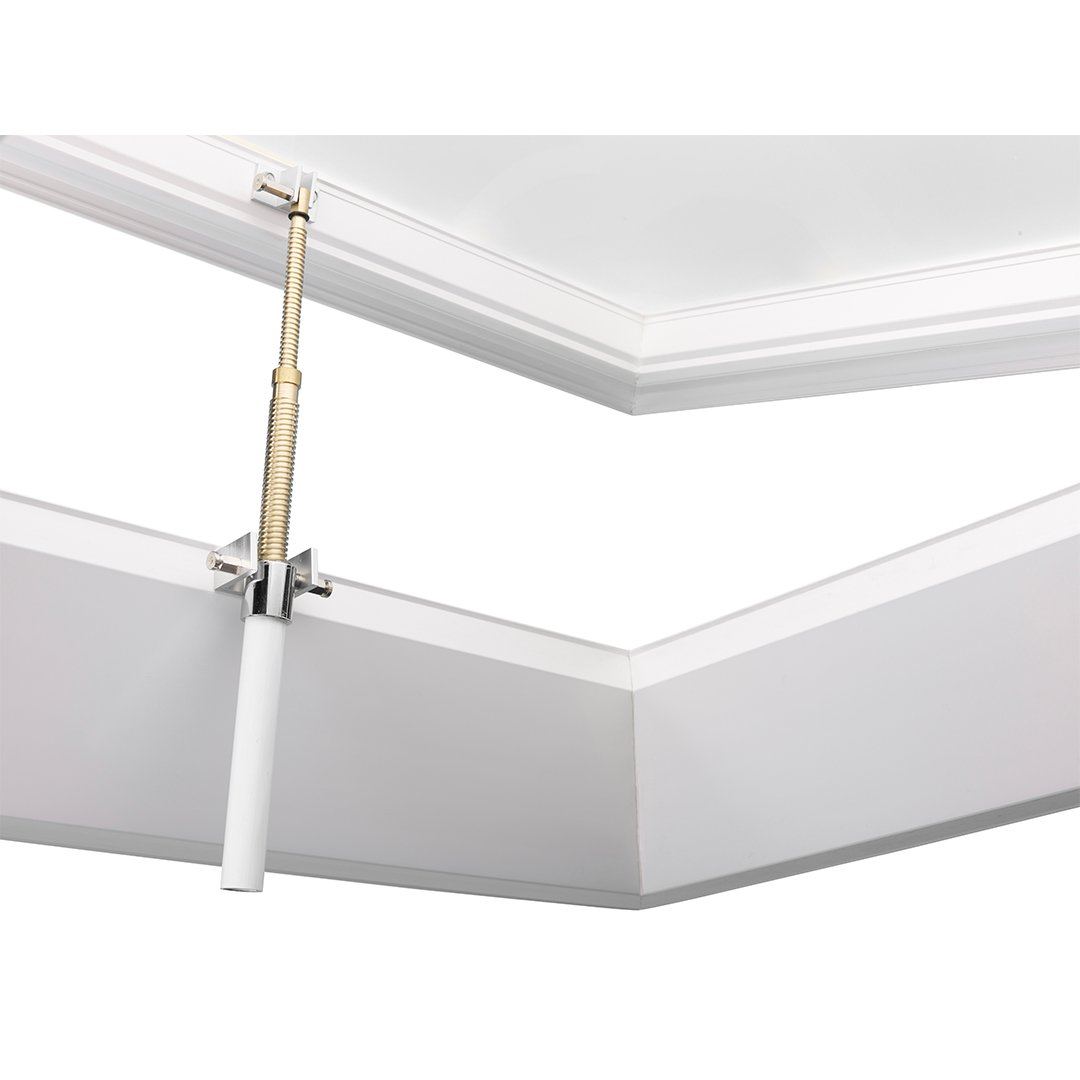 Spindel mit PVC-Rohr