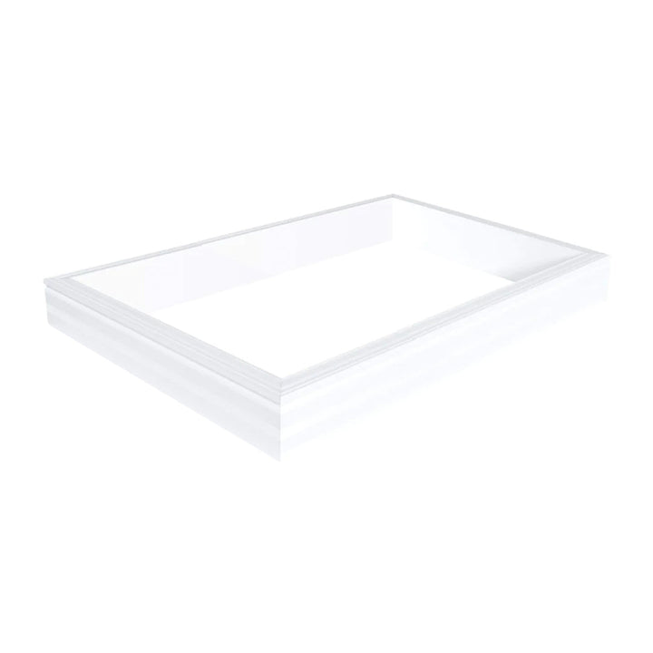 Stapelbare pvc-opstand 20/00 EP-S voor verhoging (20cm) lichtkoepel of platdakraam 0400 x 0700 mm