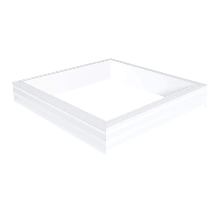 Stapelbare pvc-opstand 20/00 EP-S voor verhoging (20cm) lichtkoepel of platdakraam 0800 x 0800 mm