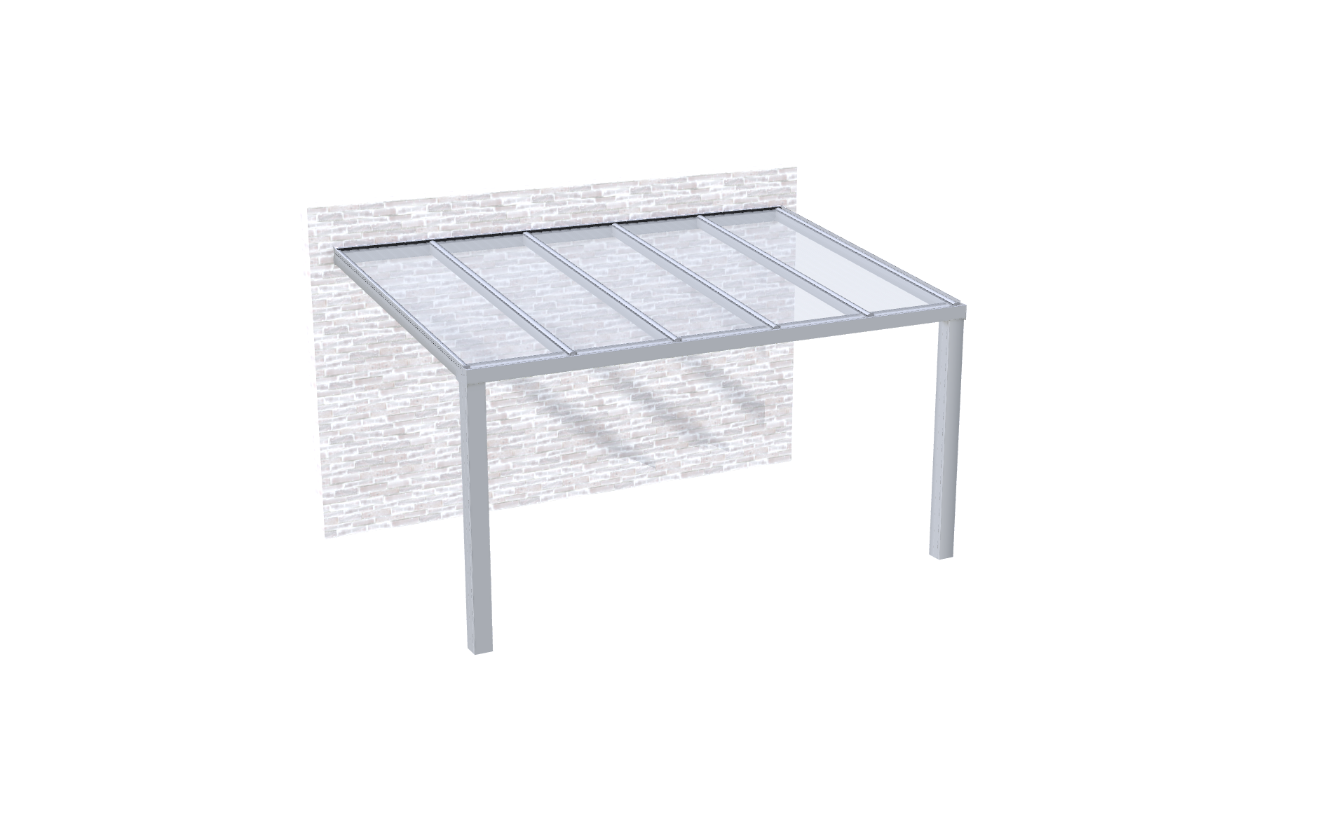 RAL9006 Blank aluminiumkleurig