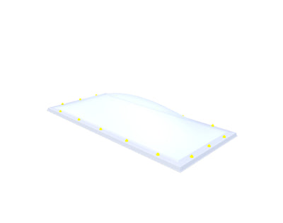 Skylux lichtkoepel 100x230 cm - Skylux