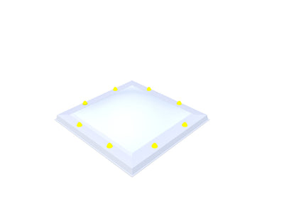 Skylux lichtkoepel 60x60 cm - Skylux