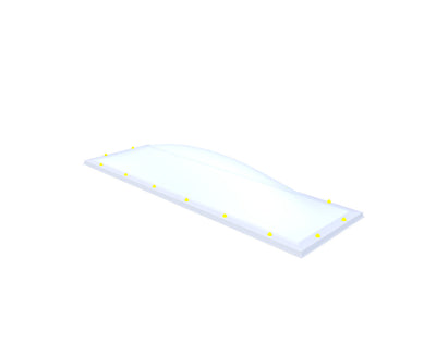 Skylux lichtkoepel 80x280 cm - Skylux