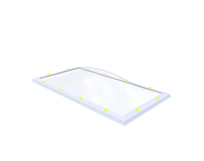 Skylux lichtkoepel 90x180 cm - Skylux