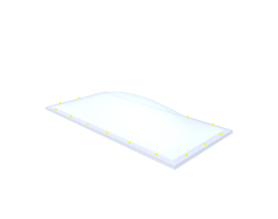 Skylux lichtkoepel 130x280 cm - Skylux