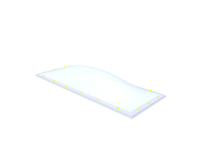 Skylux lichtkoepel 100x280 cm - Skylux