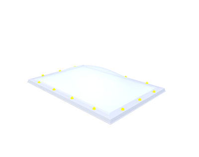 Skylux lichtkoepel 100x150 cm - Skylux