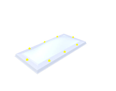 Skylux lichtkoepel 40x100 cm - Skylux