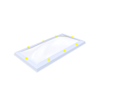 Skylux lichtkoepel 45x105 cm - Skylux