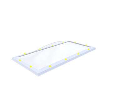 Skylux lichtkoepel 75x165 cm - Skylux