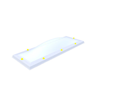Skylux lichtkoepel 40x140 cm - Skylux