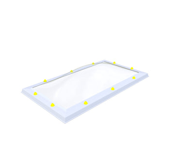 Skylux lichtkoepel 60x120 cm - Skylux