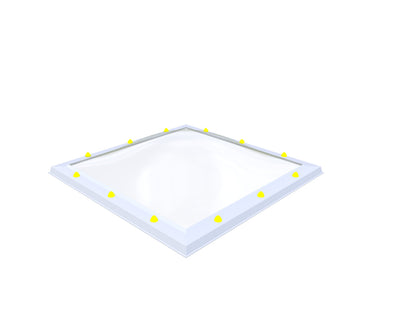 Skylux lichtkoepel 100x100 cm - Skylux