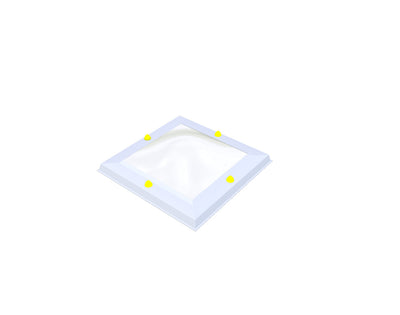 Skylux lichtkoepel 45x45 cm - Skylux